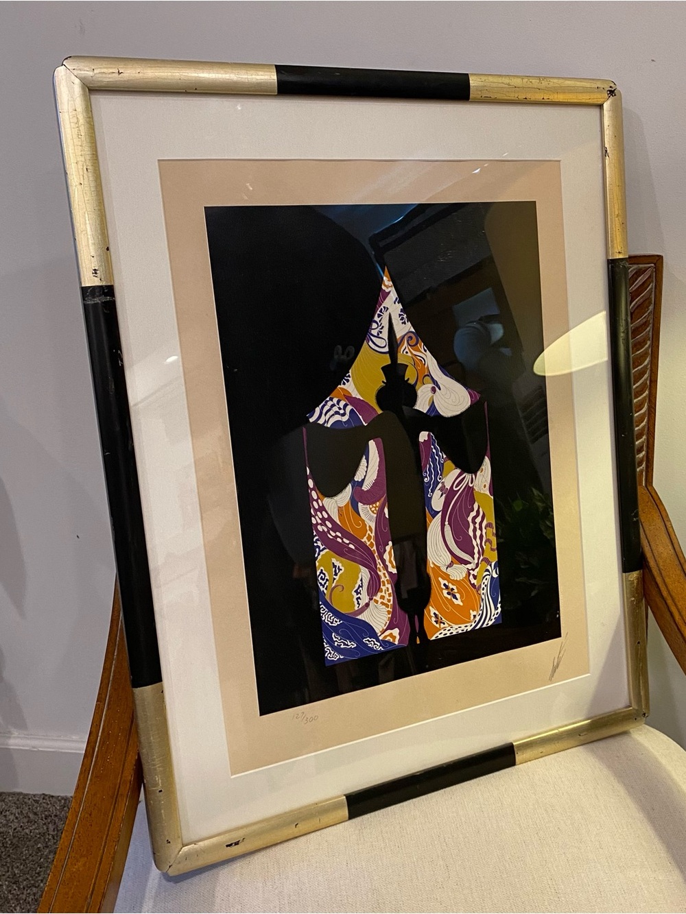 Erté Spring Opening Signed Serigraph Framed (1978) Art Deco Lim. Edition 127/300